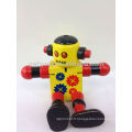 robot intelligent en bois jouets robot jouet transform